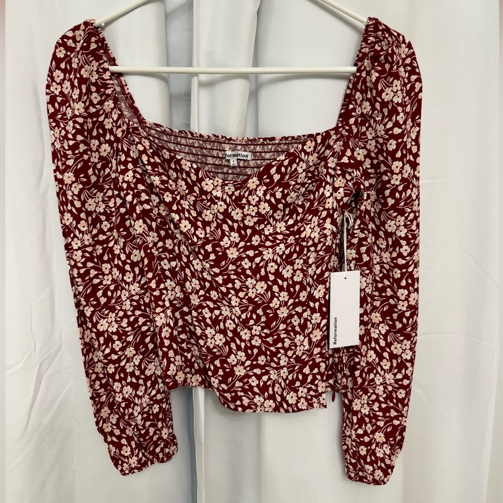 Reformation x Net-A-Porter Reign Top